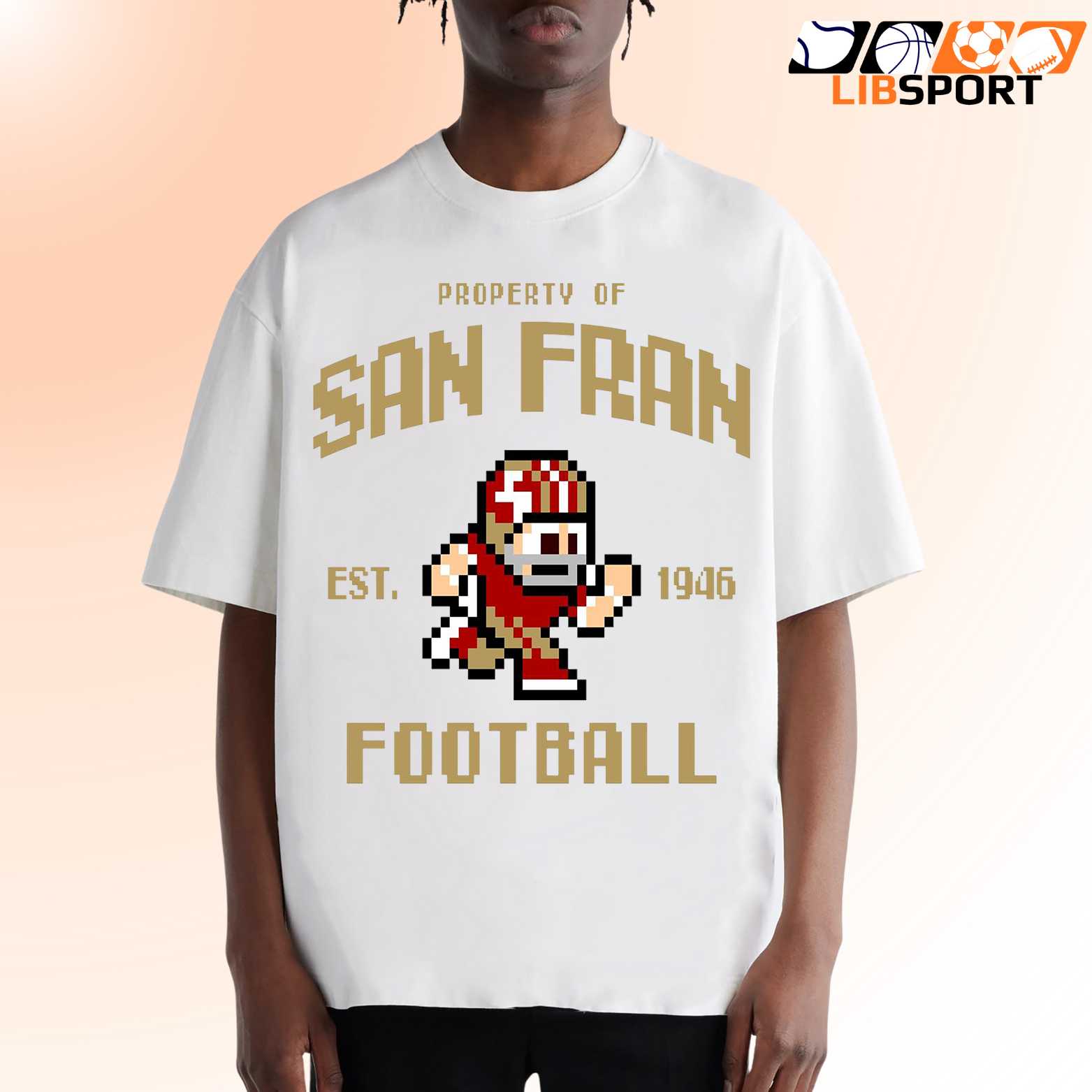 Property Of San Francisco 49ers T-Shirt, Nfl Football Fan Tee